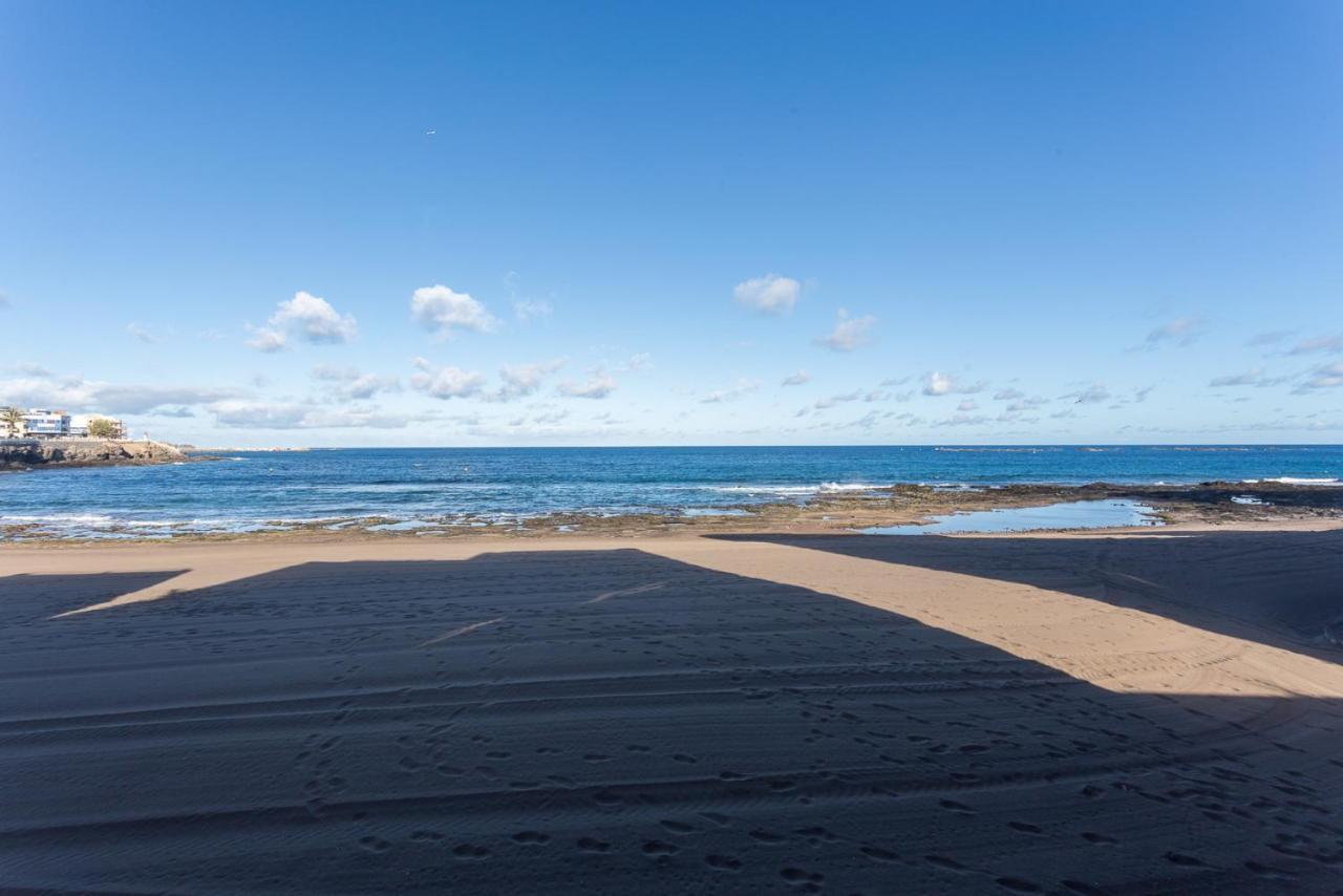 Front Line Beach With Fantastic Terrace. Telde Exterior foto