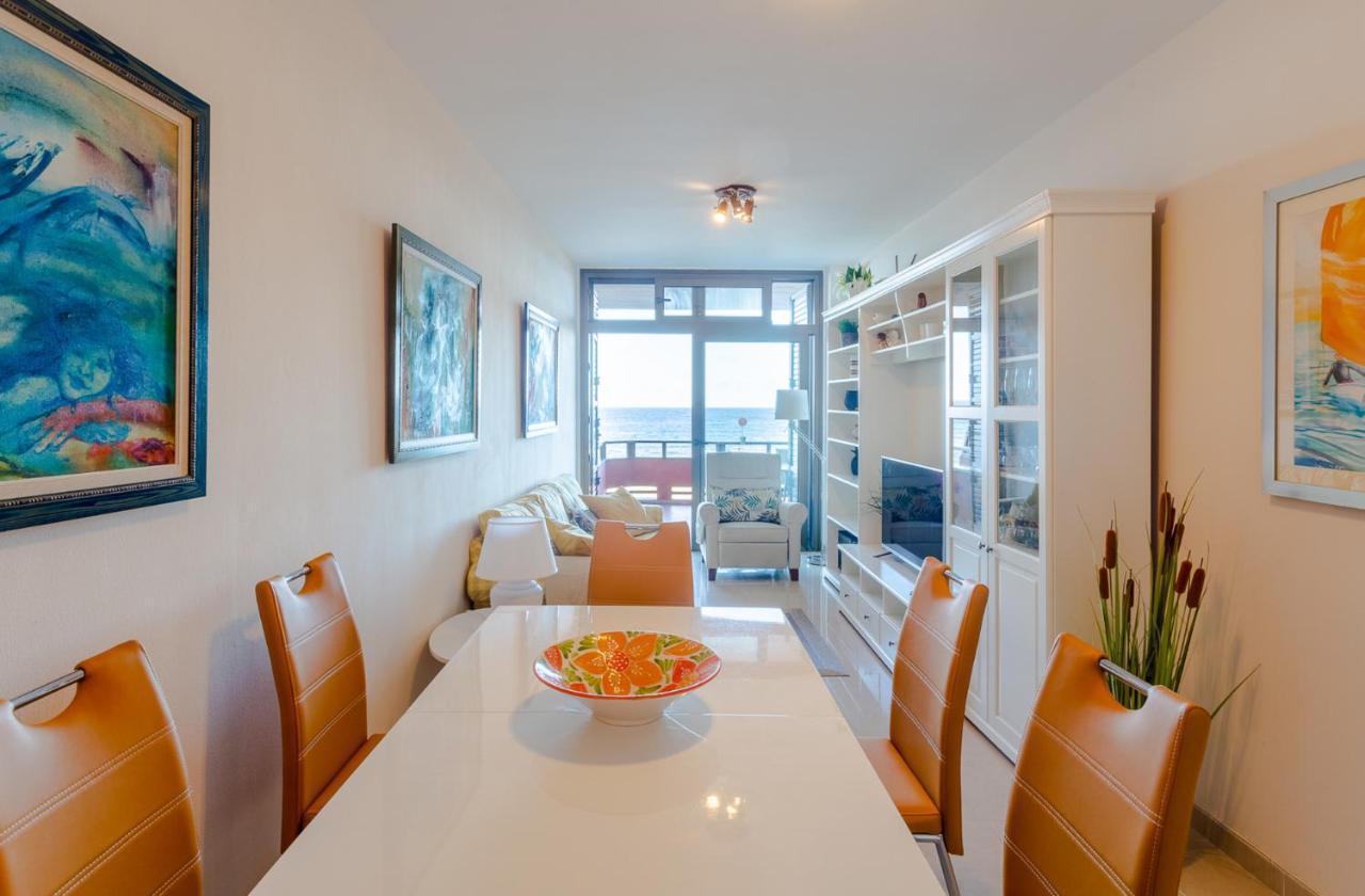 Front Line Beach With Fantastic Terrace. Telde Exterior foto