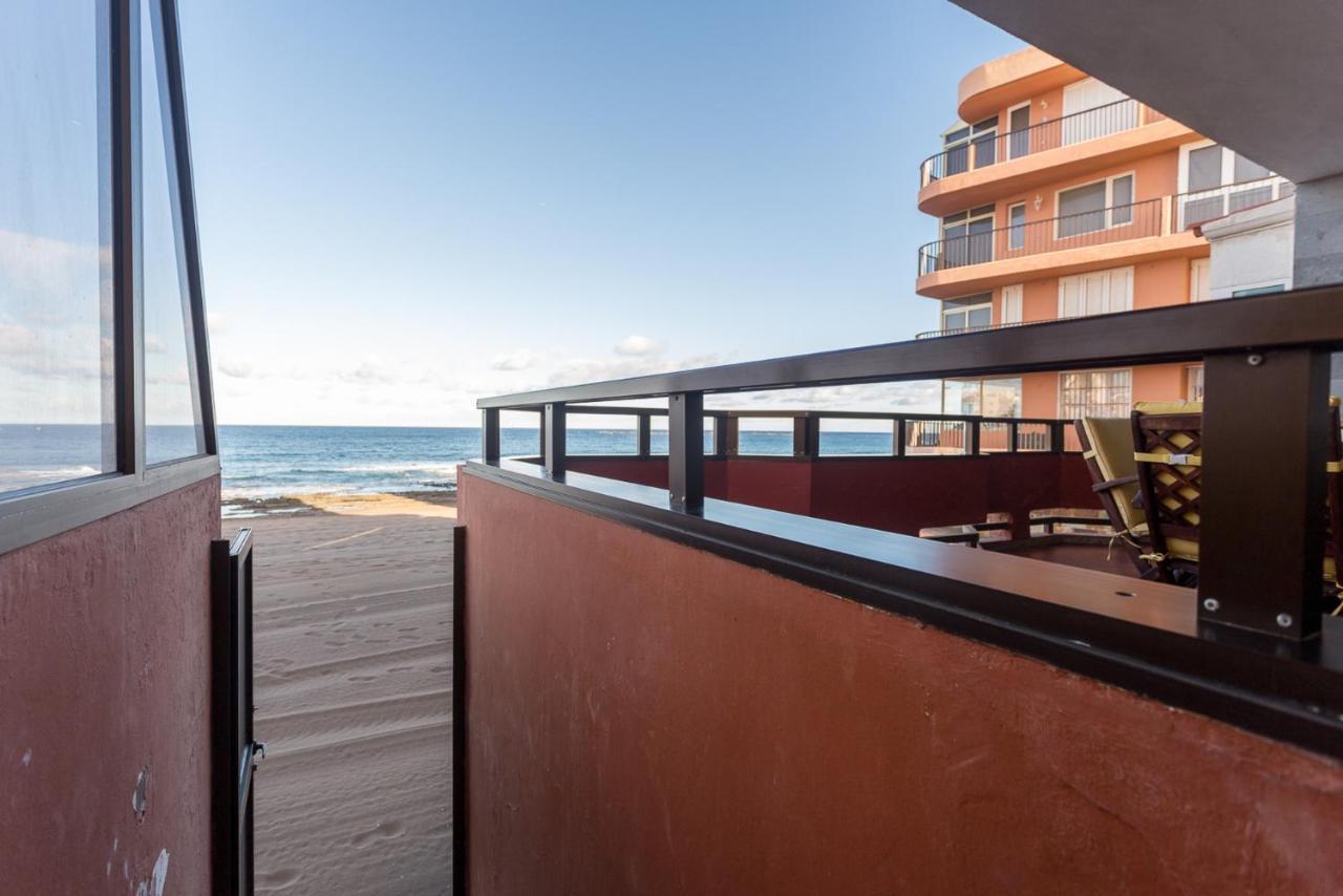 Front Line Beach With Fantastic Terrace. Telde Exterior foto