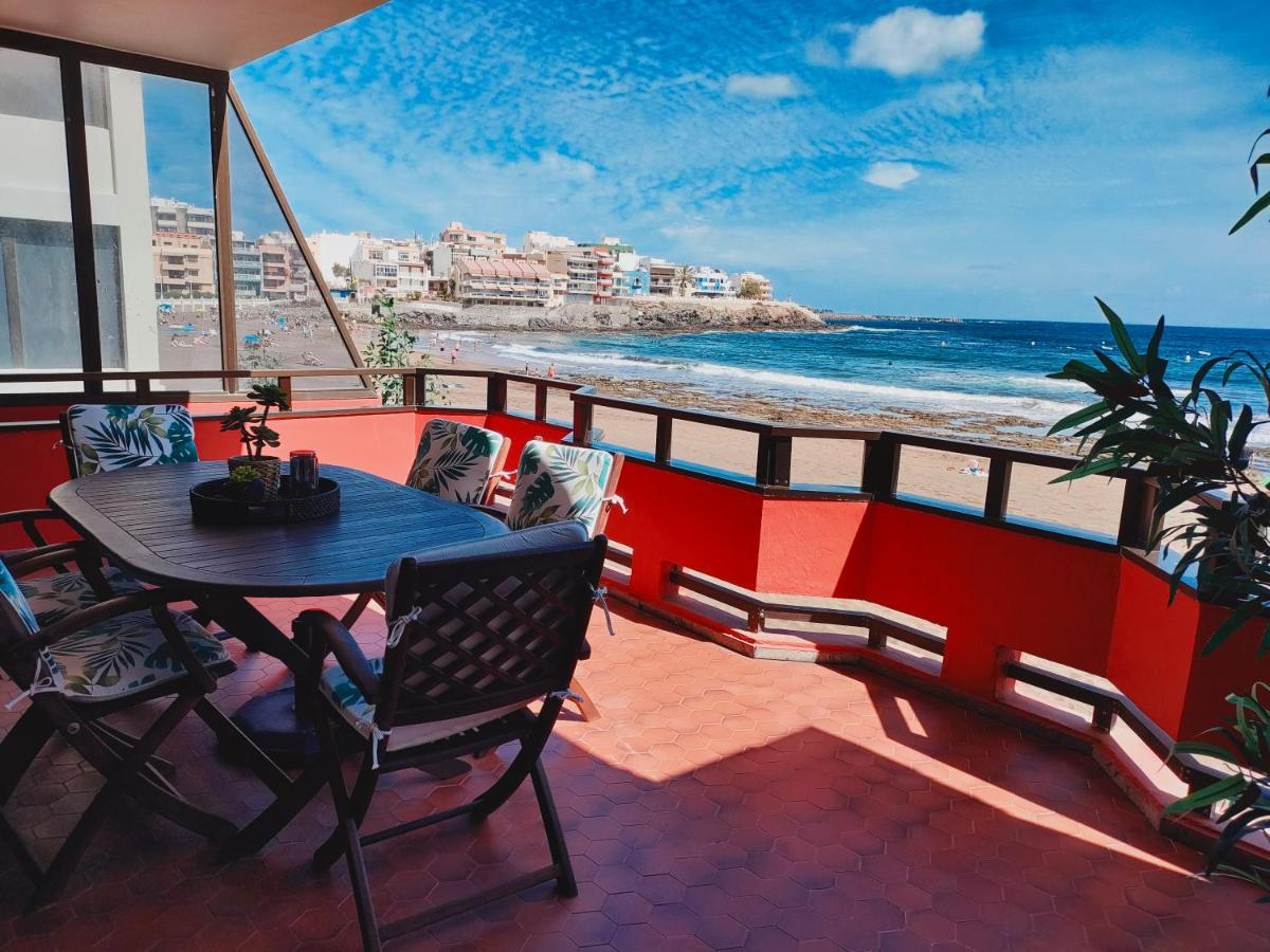 Front Line Beach With Fantastic Terrace. Telde Exterior foto
