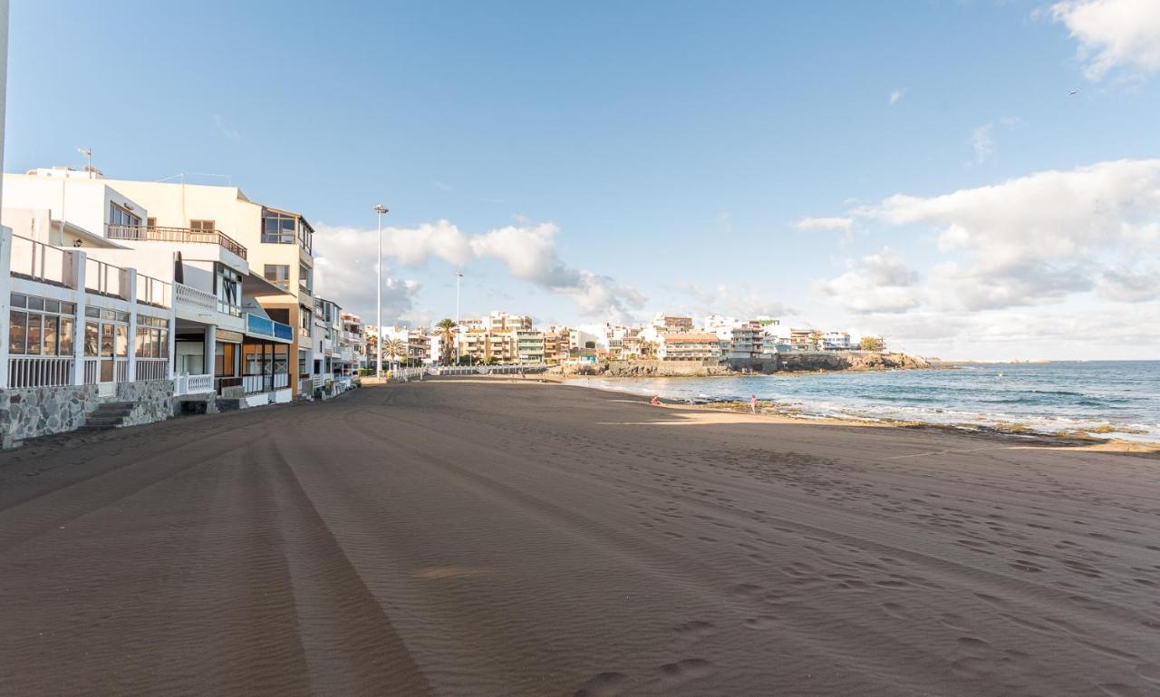 Front Line Beach With Fantastic Terrace. Telde Exterior foto