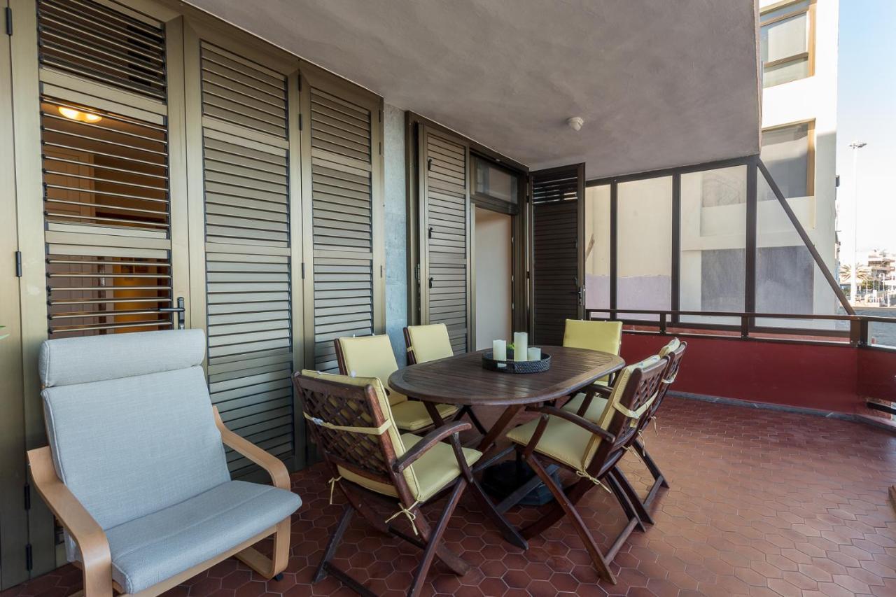 Front Line Beach With Fantastic Terrace. Telde Exterior foto