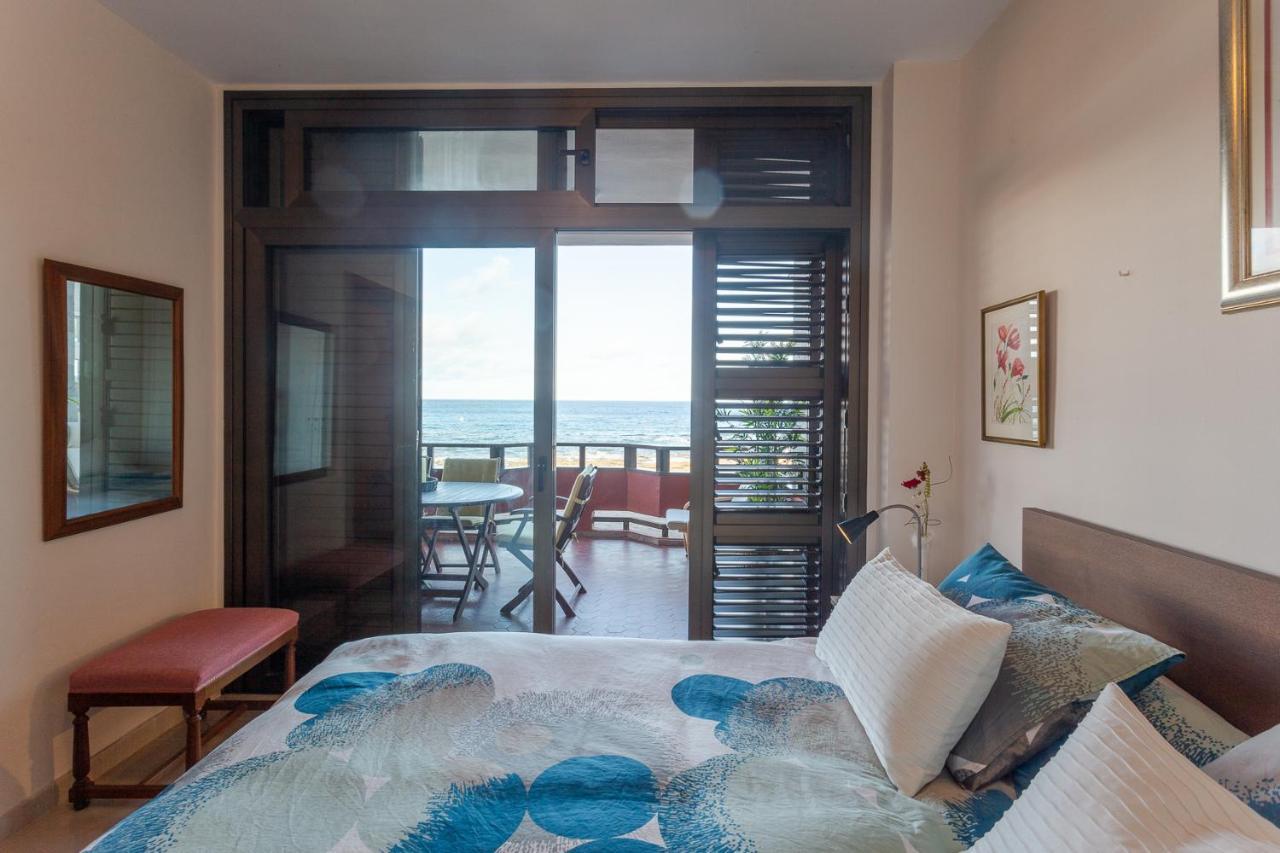 Front Line Beach With Fantastic Terrace. Telde Exterior foto
