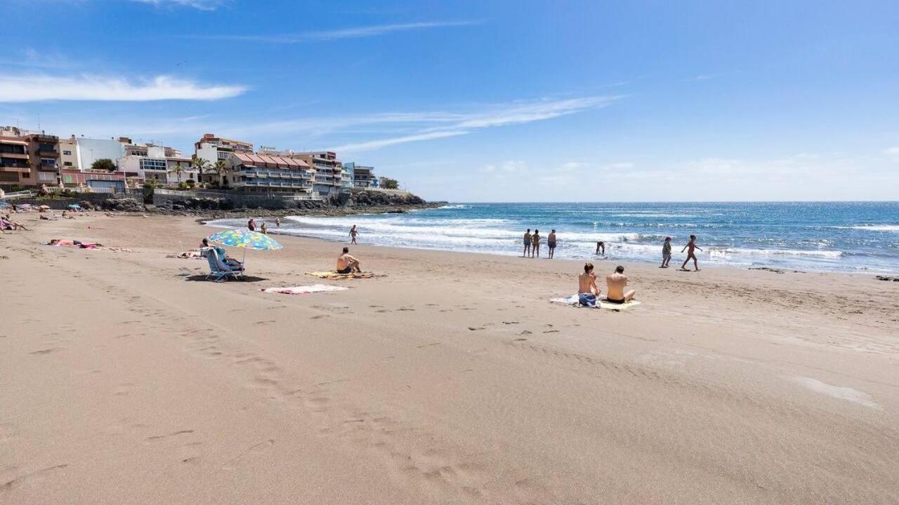 Front Line Beach With Fantastic Terrace. Telde Exterior foto