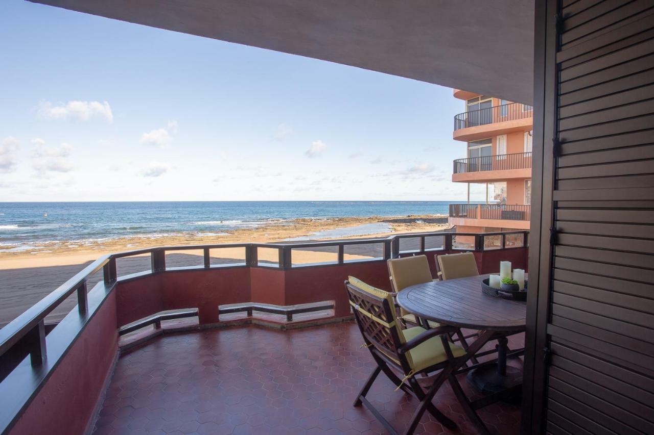 Front Line Beach With Fantastic Terrace. Telde Exterior foto