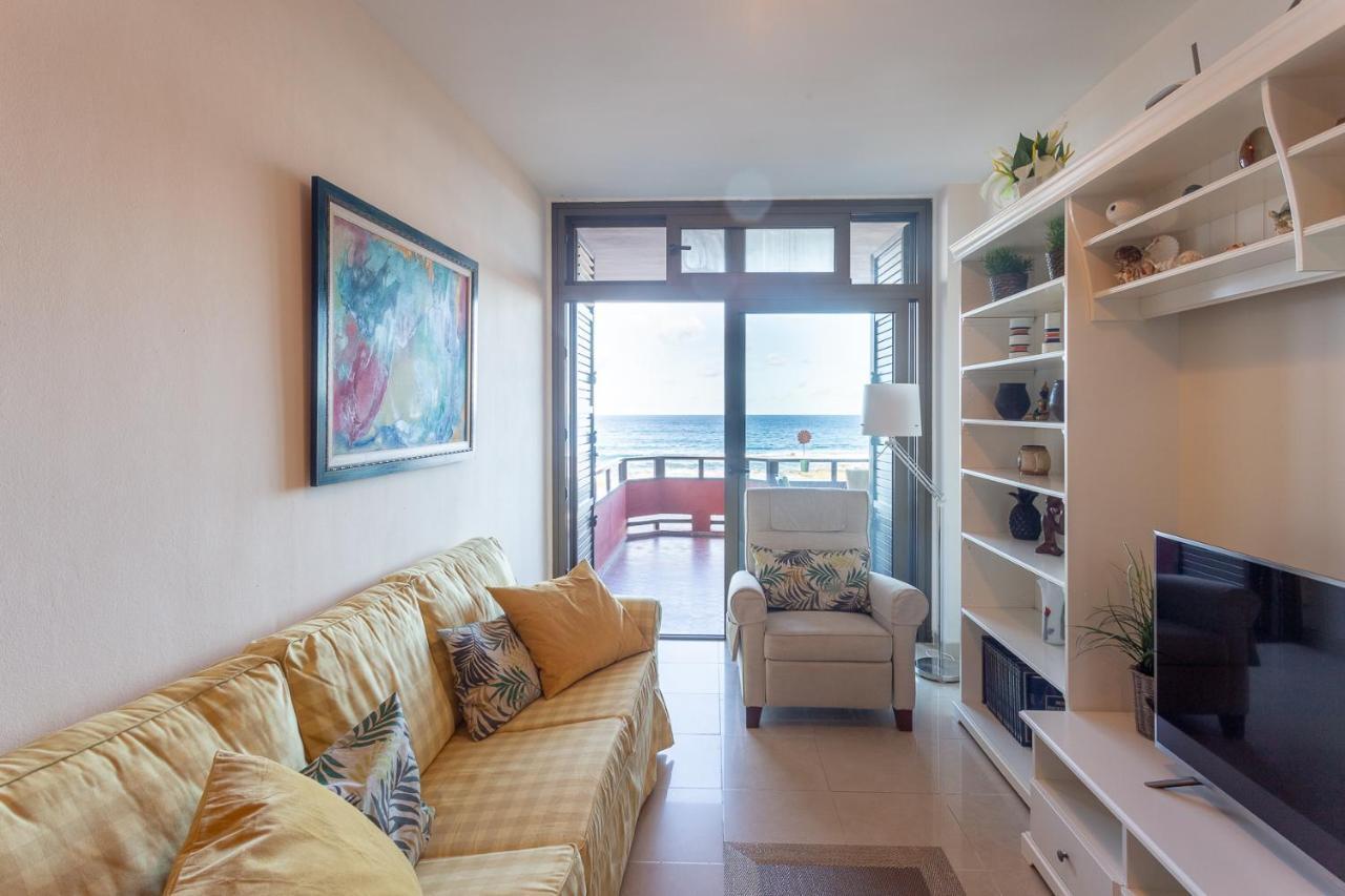 Front Line Beach With Fantastic Terrace. Telde Exterior foto